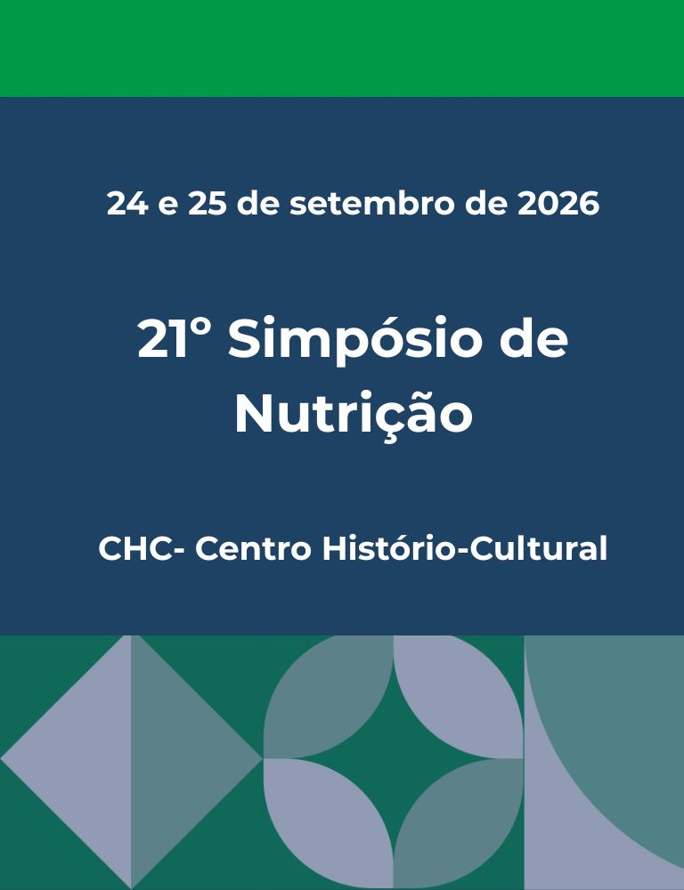 21&ordm; Simp&oacute;sio de Nutri&ccedil;&atilde;o 